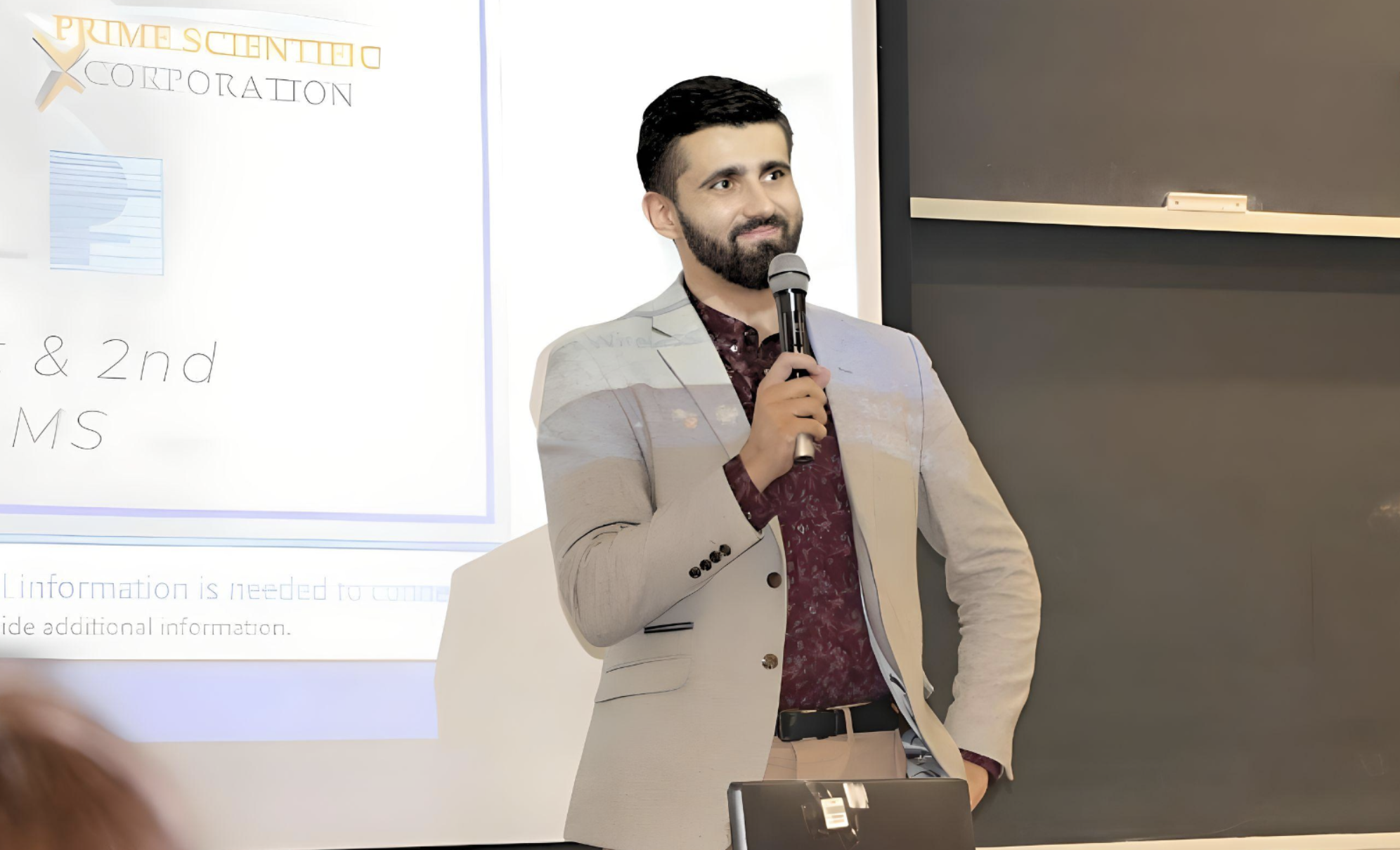 Jack S. Baker at the ICONN 2019 conference at LUMS University in Pakistan